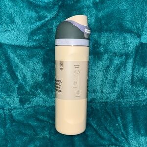 Cream and Gray Thermos for Dining